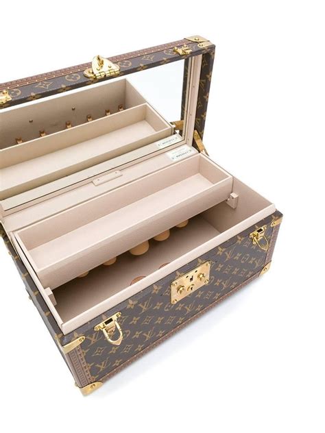 louis vuitton cosmetic trunk|Louis Vuitton side trunk monogram.